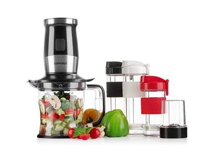 sm3390 fresh nutri smoothie mixer chopper mlynek 700 w lahve 2 x 570 ml 400 ml cerny i130067