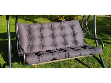 Polstr na houpačku 130 cm, antracit