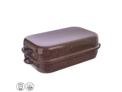 PEKÁČ SMALT BROWN 39X23X13 CM VÍKO