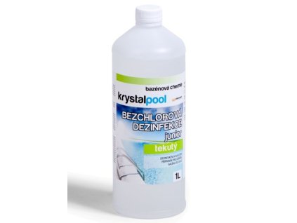 Bezchlorová dezinfekce KrystalPool Junior 1 l