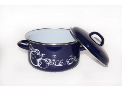 Belis Smaltovaný hrnec Bubble 16cm 1,5L
