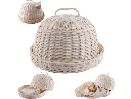 Chlebovka RATTAN kruh + utěrka