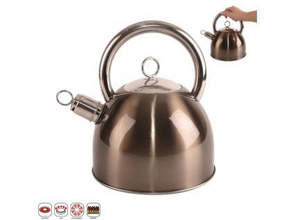 Nerezový čajník NELY 2,5l