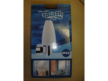 Briloner Koupelnové stěnové světlo, chrom/opál 1xE14/40W 2106/018 IP23