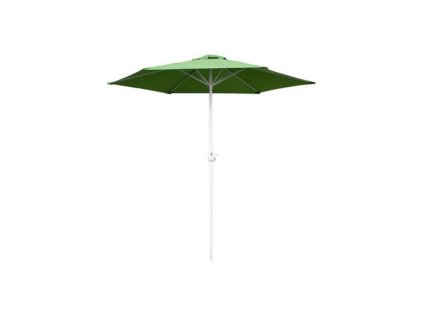 HAPPY GREEN Slunečník s kličkou 230 cm, light green