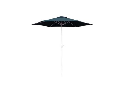 Slunečník s kličkou 230 cm, dark green