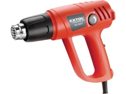 Horkovzdušná pistole s plynulou regulací teploty 2000W - EXTOL PREMIUM
