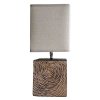 Stolní polyresinová lampa v přírodní barvě