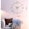 Nástěnné nalepovací hodiny Stardeco HM-10EM109S stříbrné