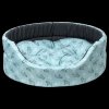0204452 pelech dog fantasy oval 60x51x17cm origami pes tyrkysovy