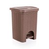 Koš koupelnový RATTAN 6 l, světle hnědý