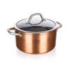 BANQUET Kastrol s nepřilnavým povrchem COPPER 24 x 13 cm, s poklicí
