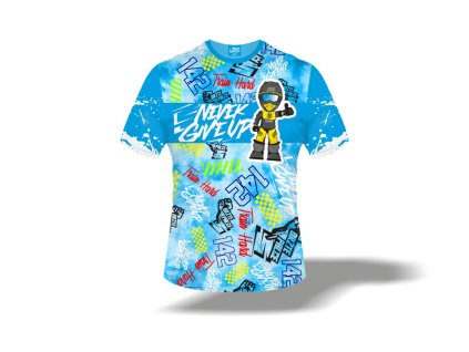 Detske modre plne potlacene