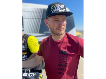 Svitko never give up s zadna strana bordove dakar3