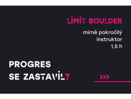 Kurz: Zlepši se v boulderu (Limit)