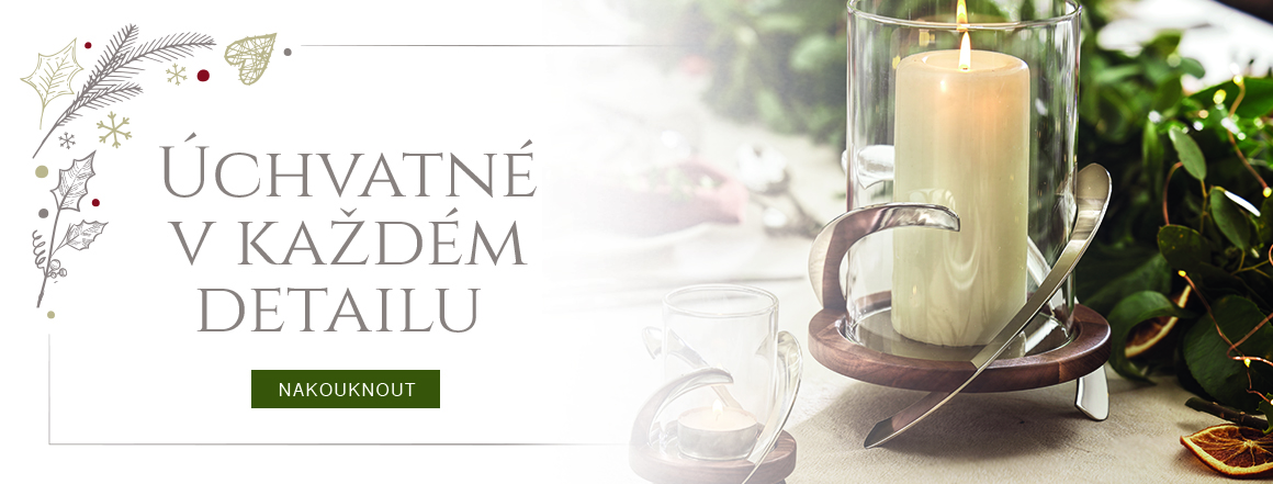 Robert Welch svícny Vánoce 2024