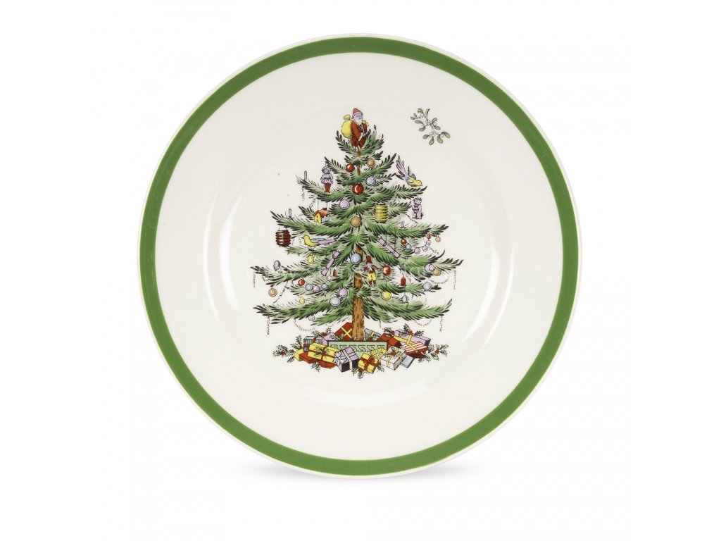 Christmas Tree 8 Inch Plate 1