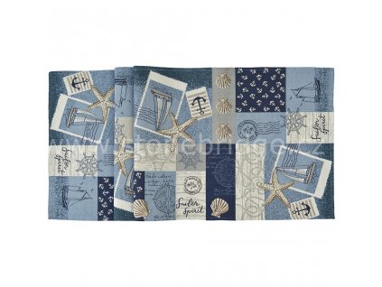 Sander Sailor Patch gobelínový středový pás 32x96cm malý letní mořský