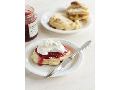 Sophie Conran talir couvert 15cm white ceramic teaplate scones jam