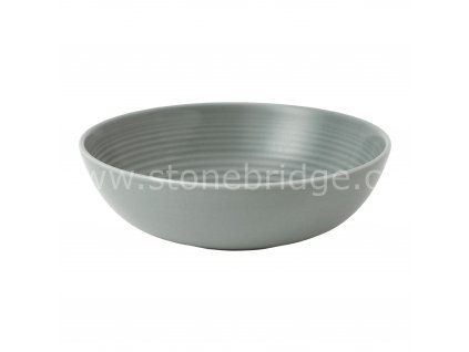 701587150330 Royal Doulton Gordon Ramsay Maze Dark Grey Cereal Bowl 18cm 7in