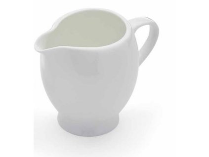 Royal Worcester Serendipity White mlecenka bila kostni porcelan