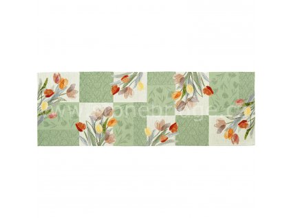 Sander Tulip Patch gobelinovy stredovy pas 32x96cm