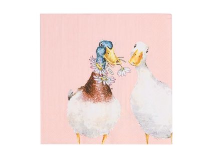 k041 wrendale papirove ubrousky 33x33cm kachny