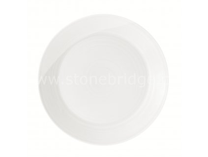 Royal Doulton 1815 White talíř jídelní 28cm