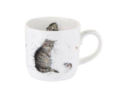 Wrendale hrnek kočka myš Cat&Mouse