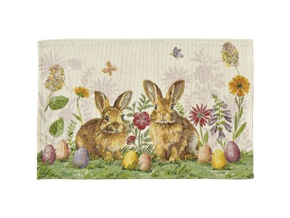 Sander gobelin prostirani Two Bunnies TS 32x48