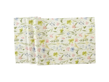 Charming Sander textilni stredovy pas kvetinovy