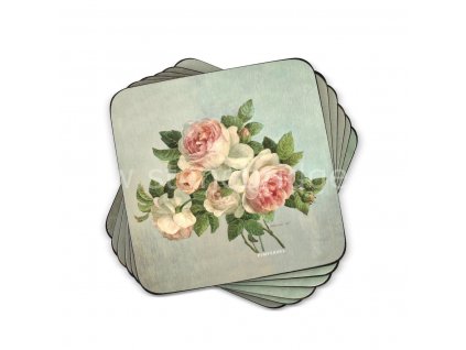 antique roses coaster set web 1