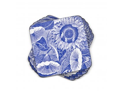 blue room sunflower coaster set web 1