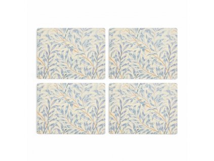 morris co willow bough blue placemats s 4 3