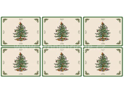 Christmas Tree Placemats S 6 5