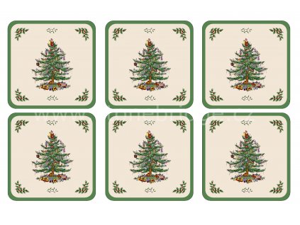 Christmas Tree Coasters S 6 1