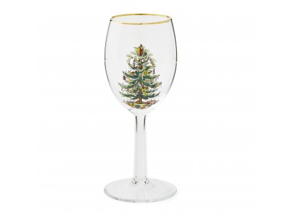 Christmas Tree Wine Glass S 4 3