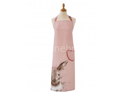 Wrendale Coloured Pink Rabbit Apron