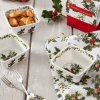 Holly Ivy Mini Square Dishes S 3 2
