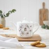 Wrendale konvice na čaj myška kytka Mice with Flower2