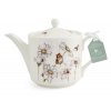 Wrendale konvice na čaj myška kytka Mice with Flower6