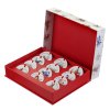 Wrendale set 12 vanocnich ozdobicek porcelan box wn4023 xg christmas decorations 12 days of christmas