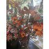 Innovative Magnolie Vidar oranžová 86cm, umělá květinová dekorace