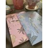 Sara Miller London Savannah sada 2 zápisníků A5 linkované 15x21cm 64 stran luxusní designové s ptáčky