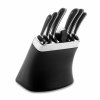 SIG Knife Block ABS 8pc Set sharpener WB Square
