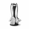 SIGBK2598V6 SIG Black Utensil Stand 6P Set SQ