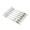 Christmas Tree Pastry Forks S 6 3