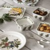 Holly Ivy Mini Square Dishes S 3 3
