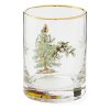 Christmas Tree Double Old Fashioned Glasses S 4 2