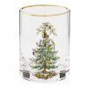 Christmas Tree Double Old Fashioned Glasses S 4